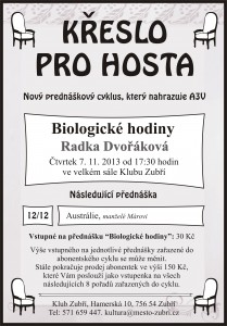 Křeslo pro hosta - listopad 2013