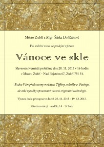 vánoce ve skle kopie