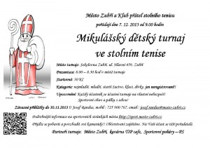 Mikulášksý turnaj ve stlním tenise 2013