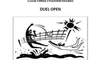 DUEL OPEN – 3.ročník TURNAJE V PLÁŽOVÉM VOLEJBALE