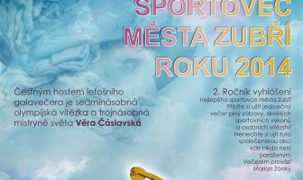 Sprotovec města Zubří roku 2014 – Slavnostní galavečer