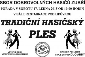 ples hasičský 2015