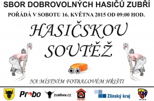 Plakát na soutěž SDH Zubří 2015