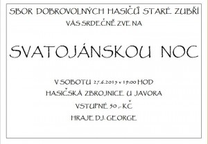 Svatojánská noc 2015
