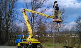 Michal Hasalík – Elektroinstalace – elektromontáže -práce s vysokozdvižnou plošinou