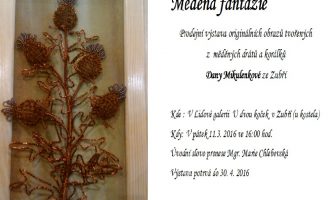 Výstava v galerii u dvou koček – Měděná fantazie