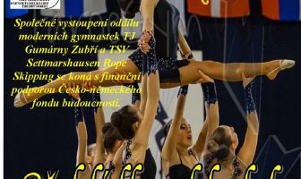 Přehlídka skladeb všech družstev oddílu moderní gymnastiky TJ Gumárny Zubří