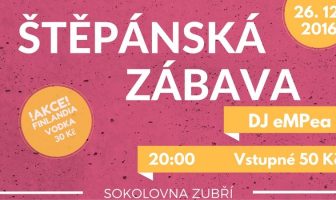 Štěpánská zábava 2016