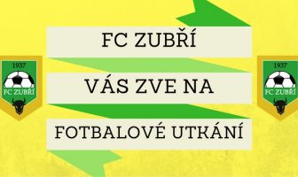 FOTBAL – 4.11. od 11:00 – FC Zubří A – Val. Příkazy, od 14:00 – FC Zubří B – Jarcová