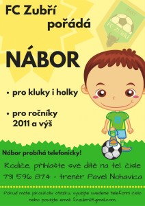 NÁBOR MALYCH_ FC zubří