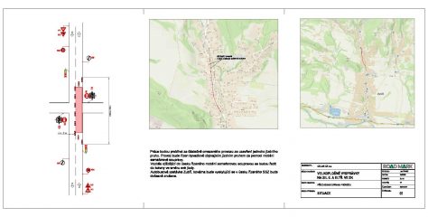 Dopravní omezení – pokládka asfaltu