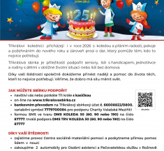 Tříkrálová sbírka 2026