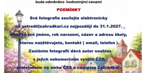 Fotografická soutěž pro základní a střední školy