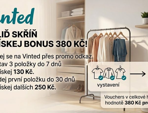 Reklama: Přetéká ti skříň? Zbav se nenošeného oblečení a získej 380 Kč na ruku jako bonus!