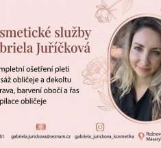 Reklama: Kosmetické služby Gabriela Juříčková